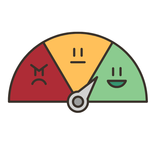 Medidor de satisfação